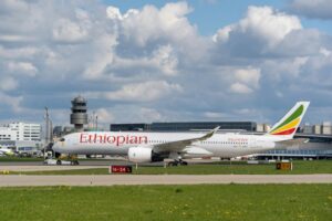 Ethiopian airlines plane at an airport. Image Credit: Fabian N - Unsplash