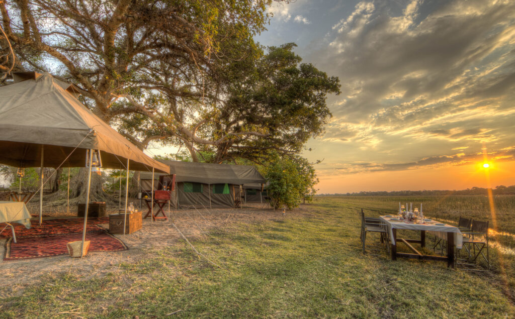 Moremi Private Mobile Camp